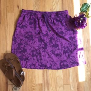 Eddie Bauer Purple Skirt